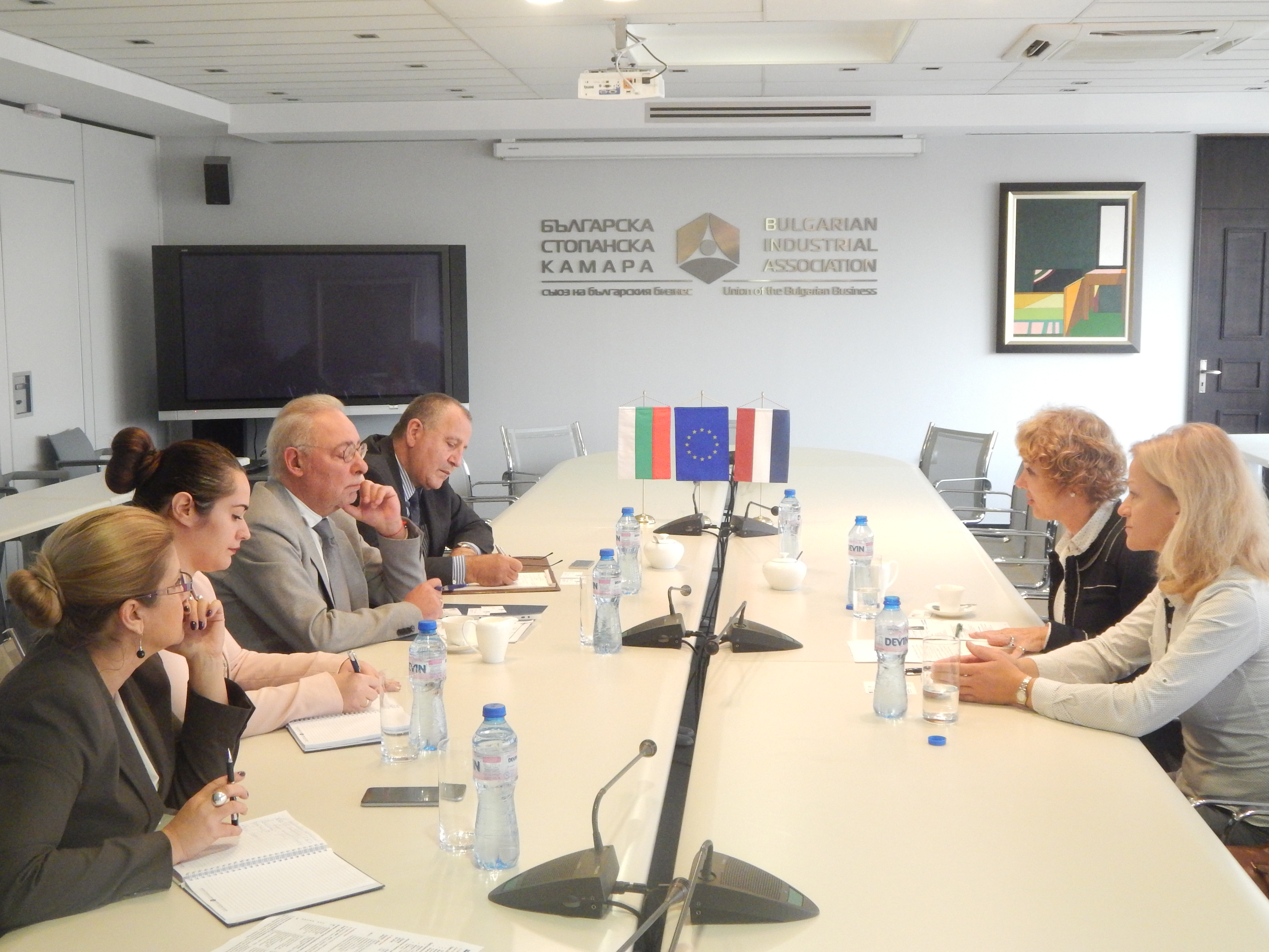 Среща с посланика на Кралство Нидерландия в България
